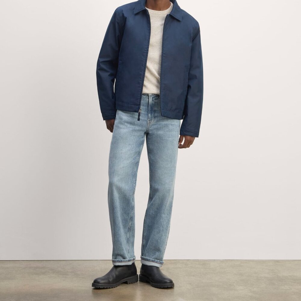 Everlane Men's Selvedge Loose Straight Jean in Longbay, Size 30x30, Cotton